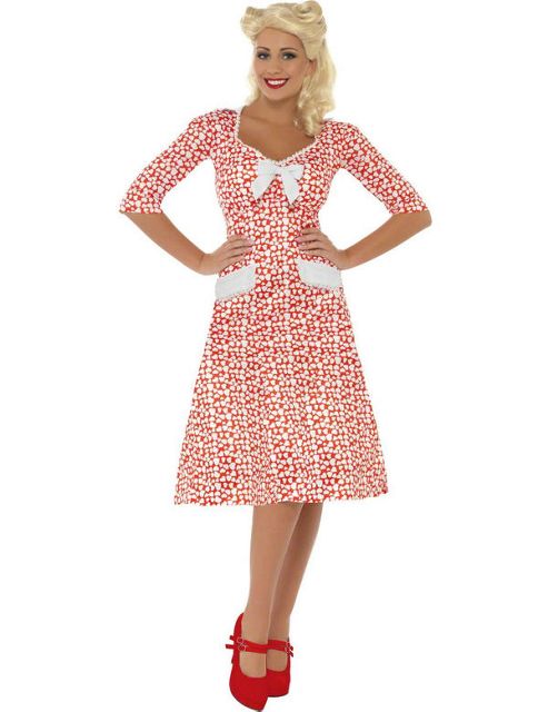 Image of 1940s Style Dress Medium