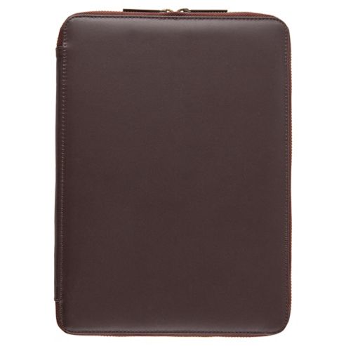 Image of Tesco Universal Leather Executive Case For 10" Tablets - Brown