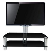 Stil Stand 2053CHBL Glass TV stand with swivel