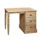 Home Essence Warwick Single Pedestal Dressing Table