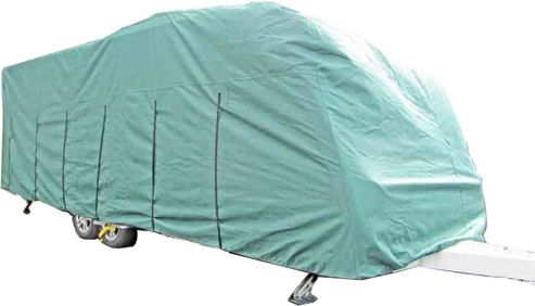 Image of Olpro Caravan Cover (green) Upto 4.1m (12'-14')