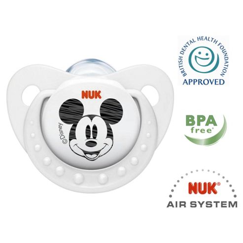 Image of Nuk Disney Mickey & Minnie Soothers Size 1 - 2 Pack