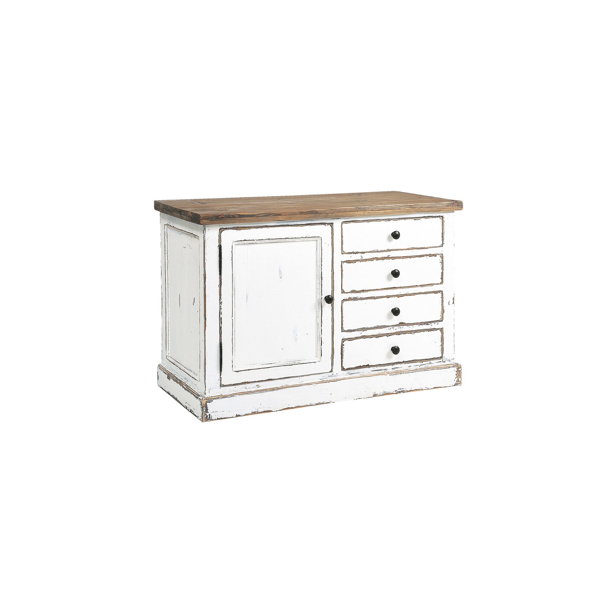 Rowico Aspen Sideboard - White Distress Painted at Tescos Direct