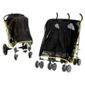 Content&Calm ProtectiShade Buggy Pushchair Shade & Insect Mesh, Black/Green
