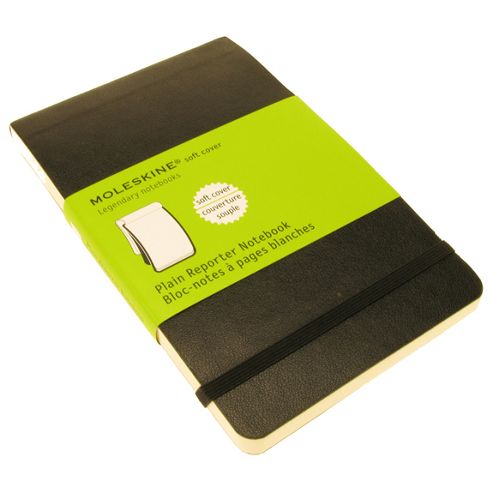 Image of Moleskine Soft Plain Reporter Notebook Pocket
