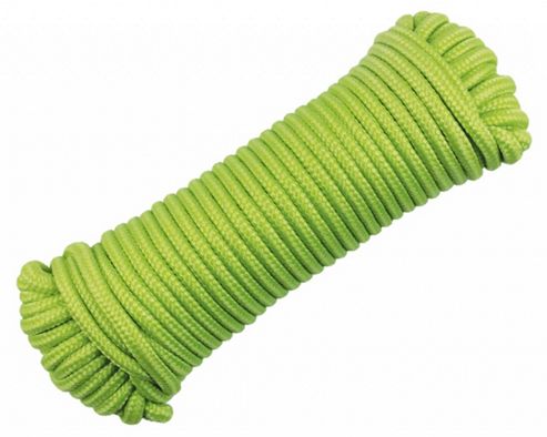 Image of Polypropylene Glow In The Dark Rope 3/16" 15m/50ft
