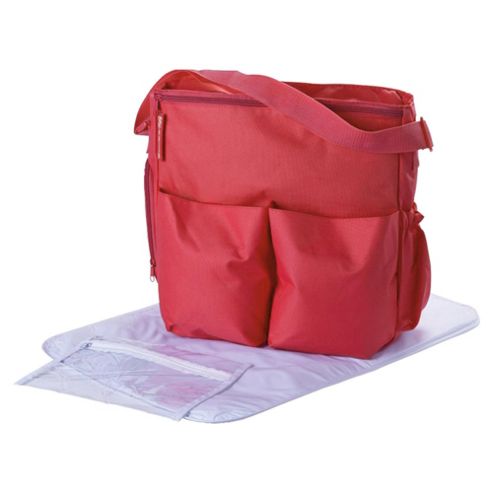 Image of Claire De Lune Showersnugg Changing Bag Red