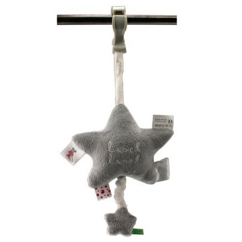 Image of Label Label Musical Pull-string Educational Toy Grey / White