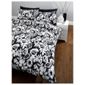 Tesco Mono Floral King Size Duvet Set, Black & White