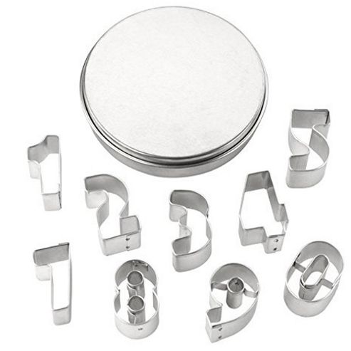 Image of "tala Number Cutters, Set Of 9"