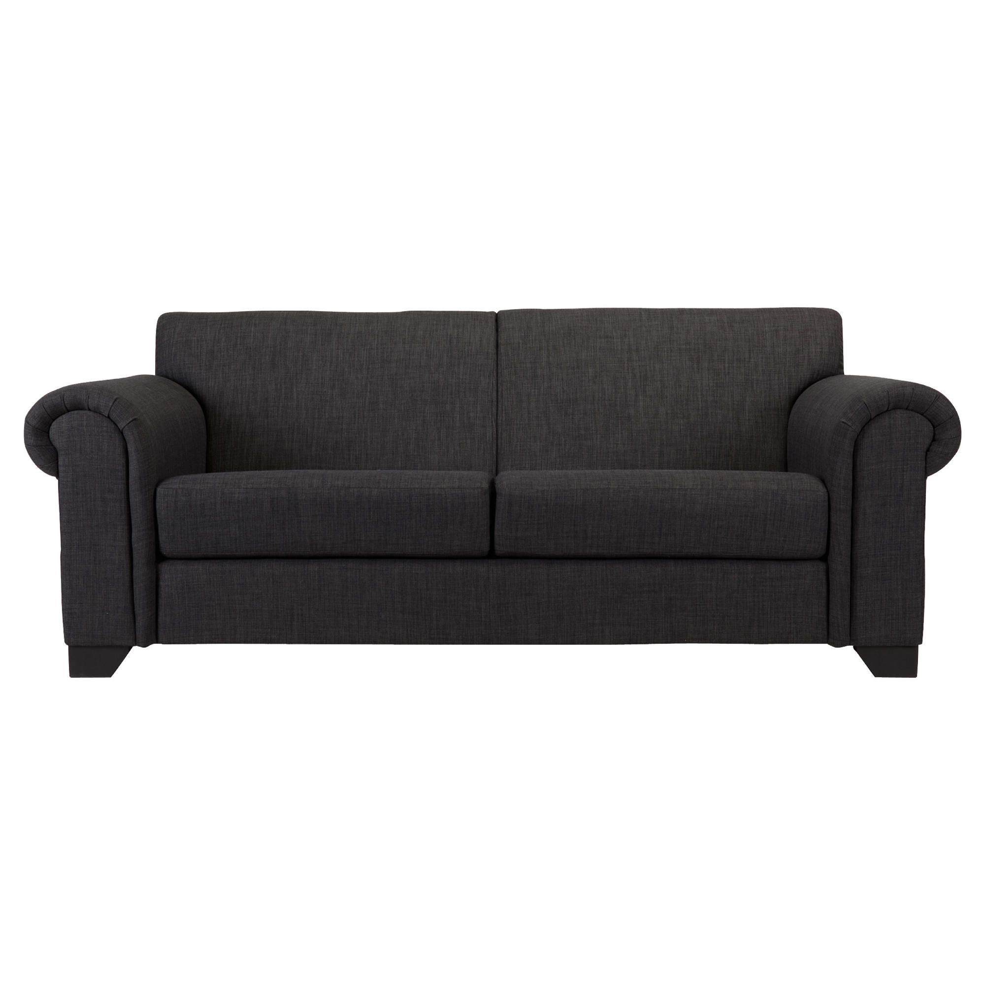 Chester fabric medium sofa charcoal at Tesco Direct