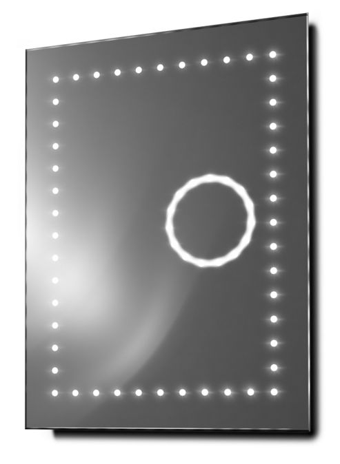 Image of Eclipse Shaver 3x Magnification Led Bathroom Mirror With Demister & Sensor K101