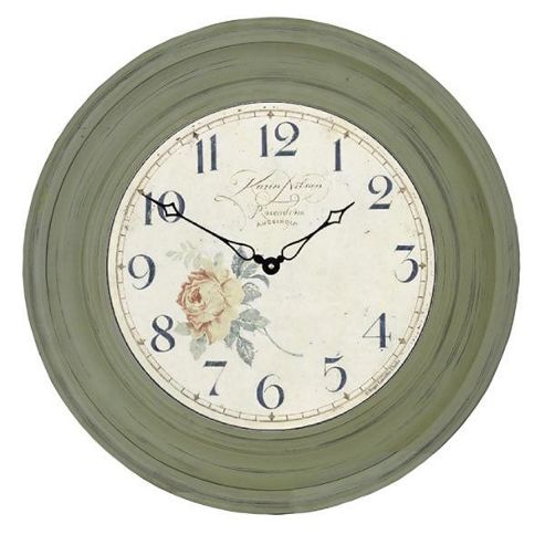 Image of Roger Lascelles Clocks Framed Angel Dial Wall Clock