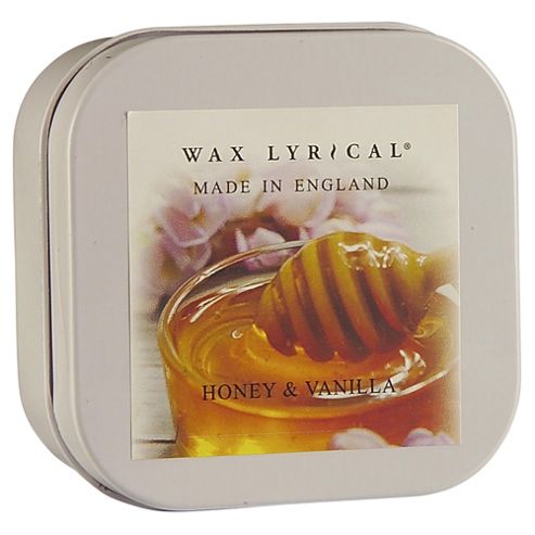 Image of Wax Lyrical Honey And Vanilla Filled Tin Candle