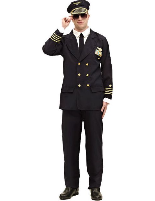 Image of Adult Pilot Costume Extra Large