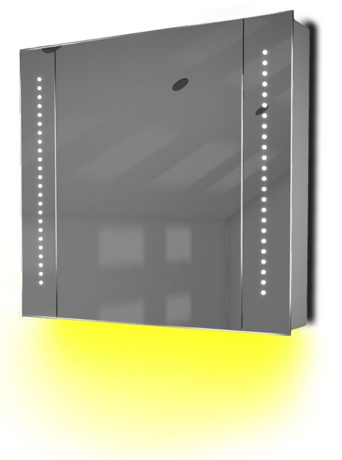 Image of Ambient Demist Bathroom Cabinet With Sensor & Internal Shaver Socket K65y