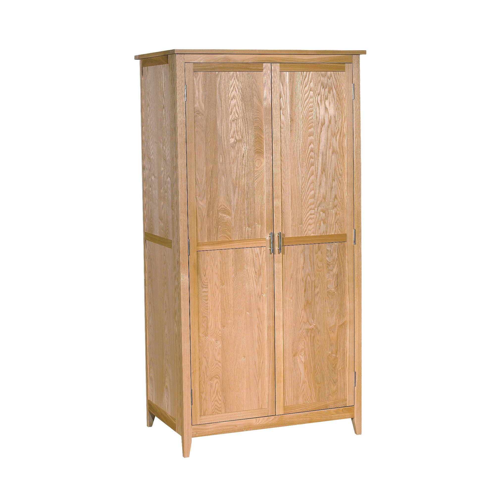 Kelburn Furniture Carlton Ash Small Double Wardrobe at Tesco Direct