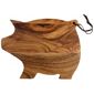 T&G Tuscany Percy The Pig Chopping Board In Acacia