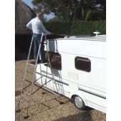 Henchman Aluminium Junior Hi-Steps Garden Ladder