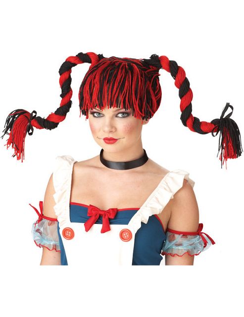 Image of Adult Rag Doll Wig
