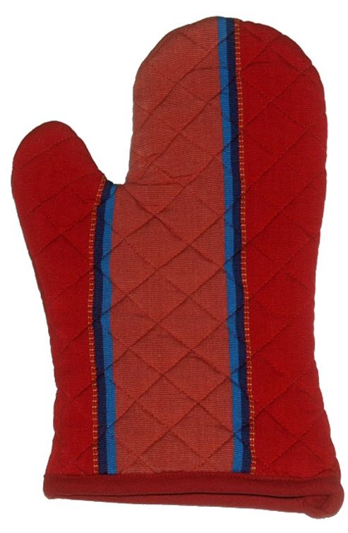 Image of Sterck Muskatoo Red Stripe Oven Mitt