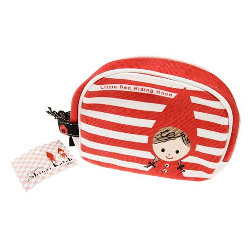 Image of Pencil Case - Little Red Riding Hood - Stripes