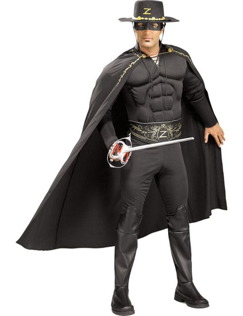 Image of Deluxe Zorro - Adult Costume Size: 44-46