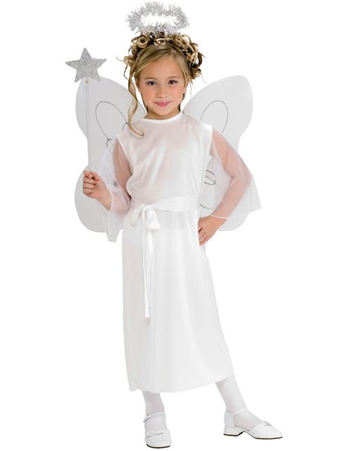 Image of Child Little Angel Costume Small
