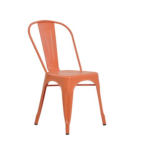 Image of Xavier Pauchard Style Dining Chair Salmon
