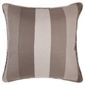 Tesco Cushions Hampton Stripe Cushion, Chocolate