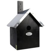 Fallen Fruits Blue Tit Nest Box (Black) Fsc 100%