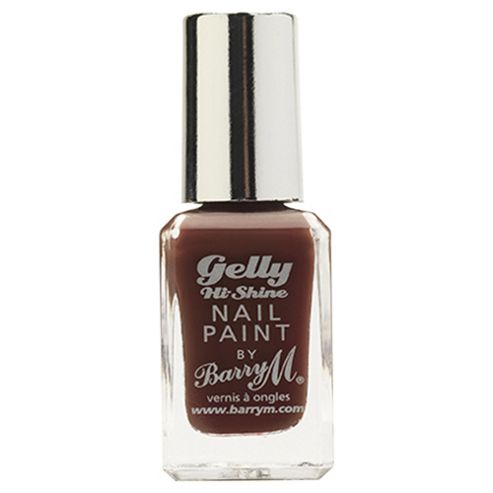 Image of Barry M Gelly Hi Shine Nail Paint 34 Cocoa 10ml