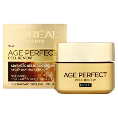 image 1 of L'oreal Paris A/Prf Cell Renew Night Cream 50Ml