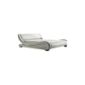Alpha furniture Milano Italian Bed - Double - White