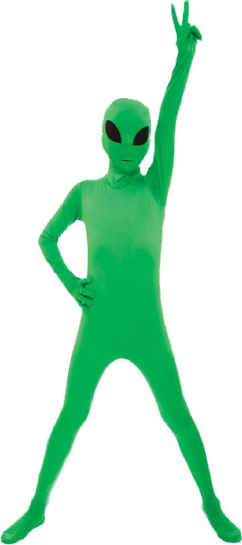 Image of Morphsuit Alien - Child Costume 10-12 Years