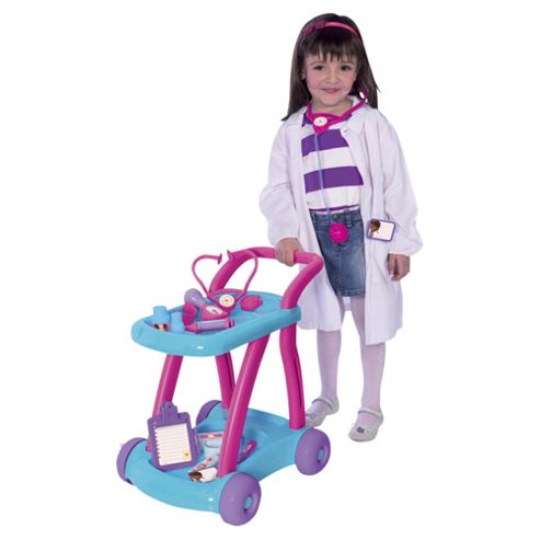 Image of Doc Mcstuffins Push Along Doctor's Trolley