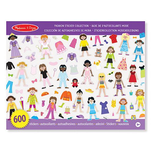 Image of Sticker Collection - Fashion - Melissa & Doug