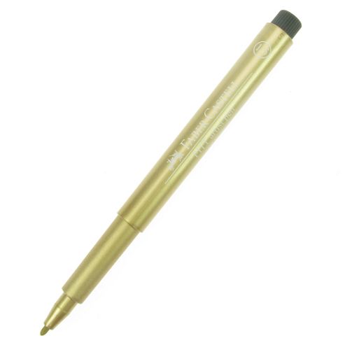 Image of Faber Castell Pitt Artist Pen - Gold