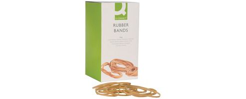 Image of Q Connect 100gm Assorted Rubber Bands