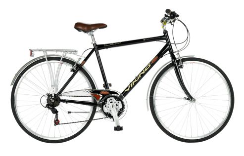 Image of 19" Viking Ambleside 18 Speed Gents, Black