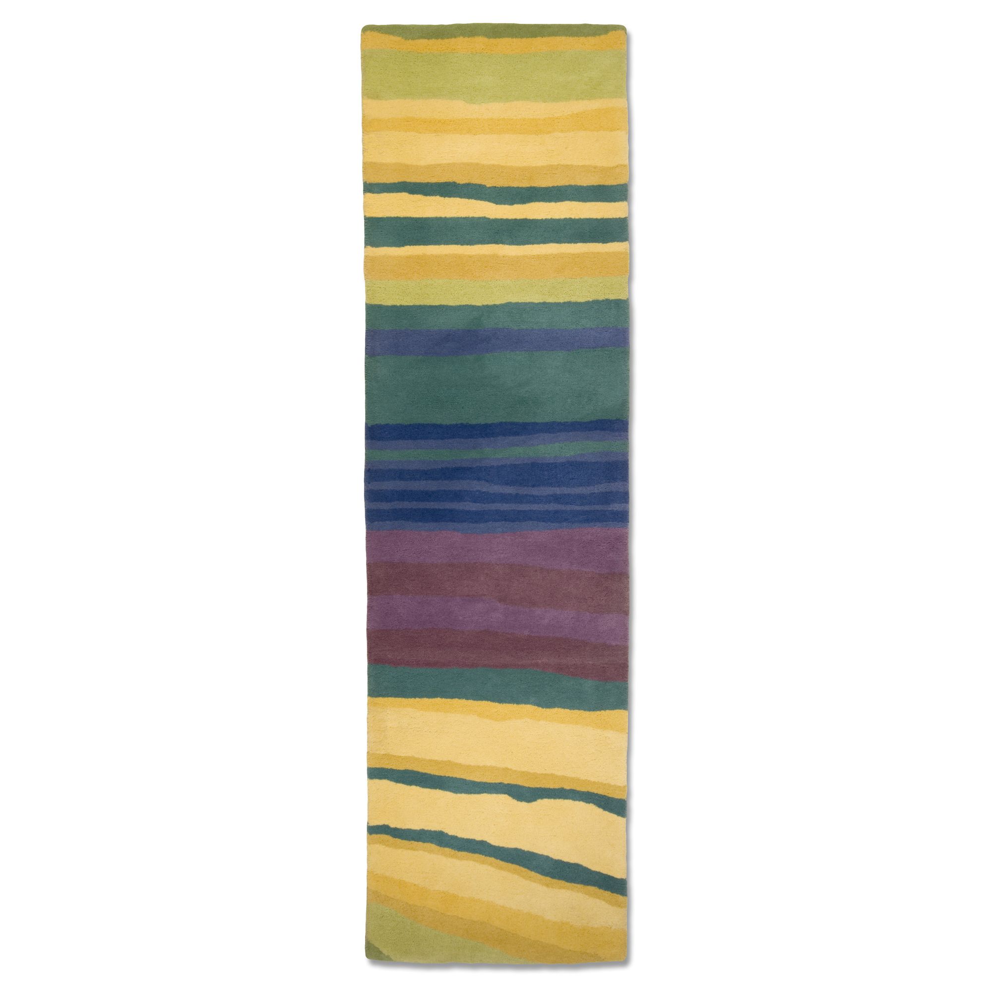 Anna V Rugs Sorbet Stripe Contemporary Runner Rug - Runner 65cm x 244cm at Tesco Direct