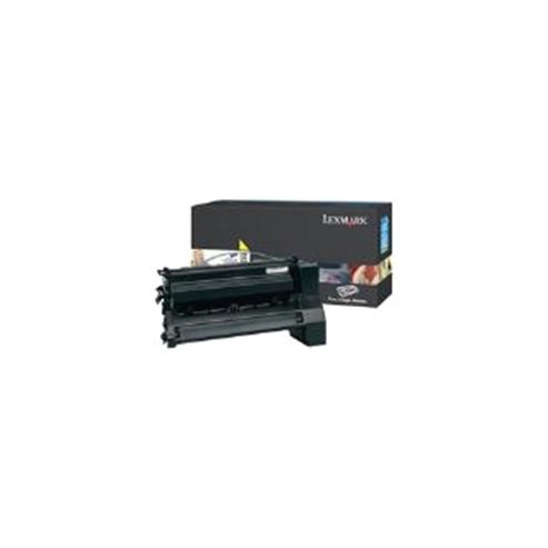 Image of Lexmark Yellow Print Cartridge (yield 6,000 Pages) For C780, C782 Colour Laser Printers
