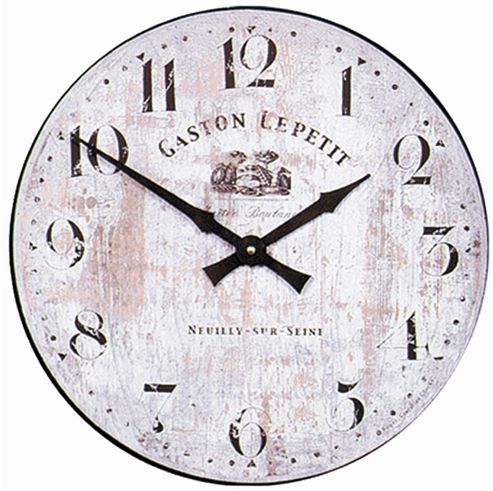 Image of Roger Lascelles Clocks French Bakers Wall Clock