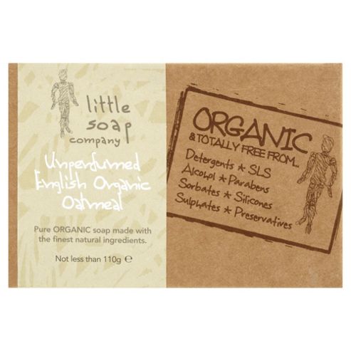 Image of Little Soap Company: Organic Unperfumed English Oatmeal Bar Soap
