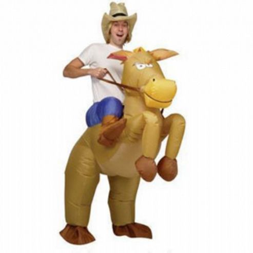Image of "inflatable Cowboy Fancy Dress Costume"