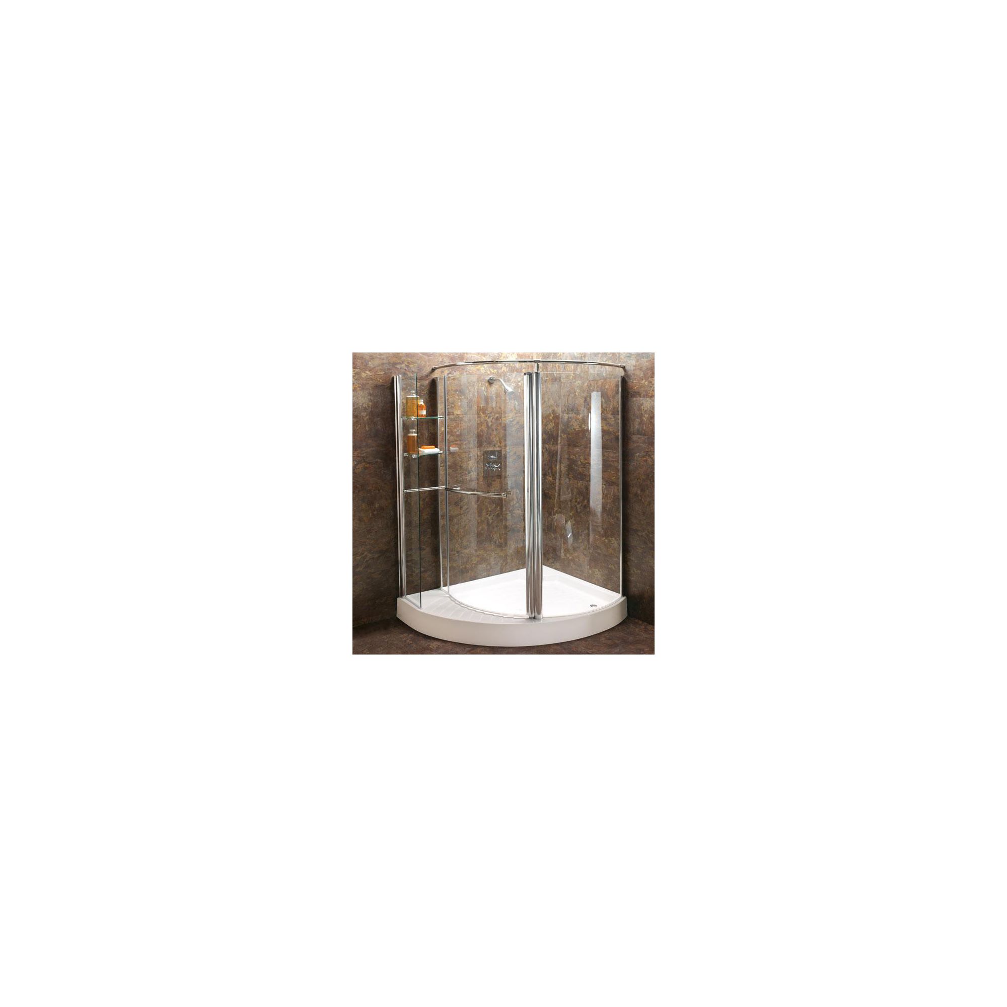 Balterley Offset Quadrant Shower Door, 1250mm x 1000mm Wide, Right Handed, 6mm Glass at Tesco Direct