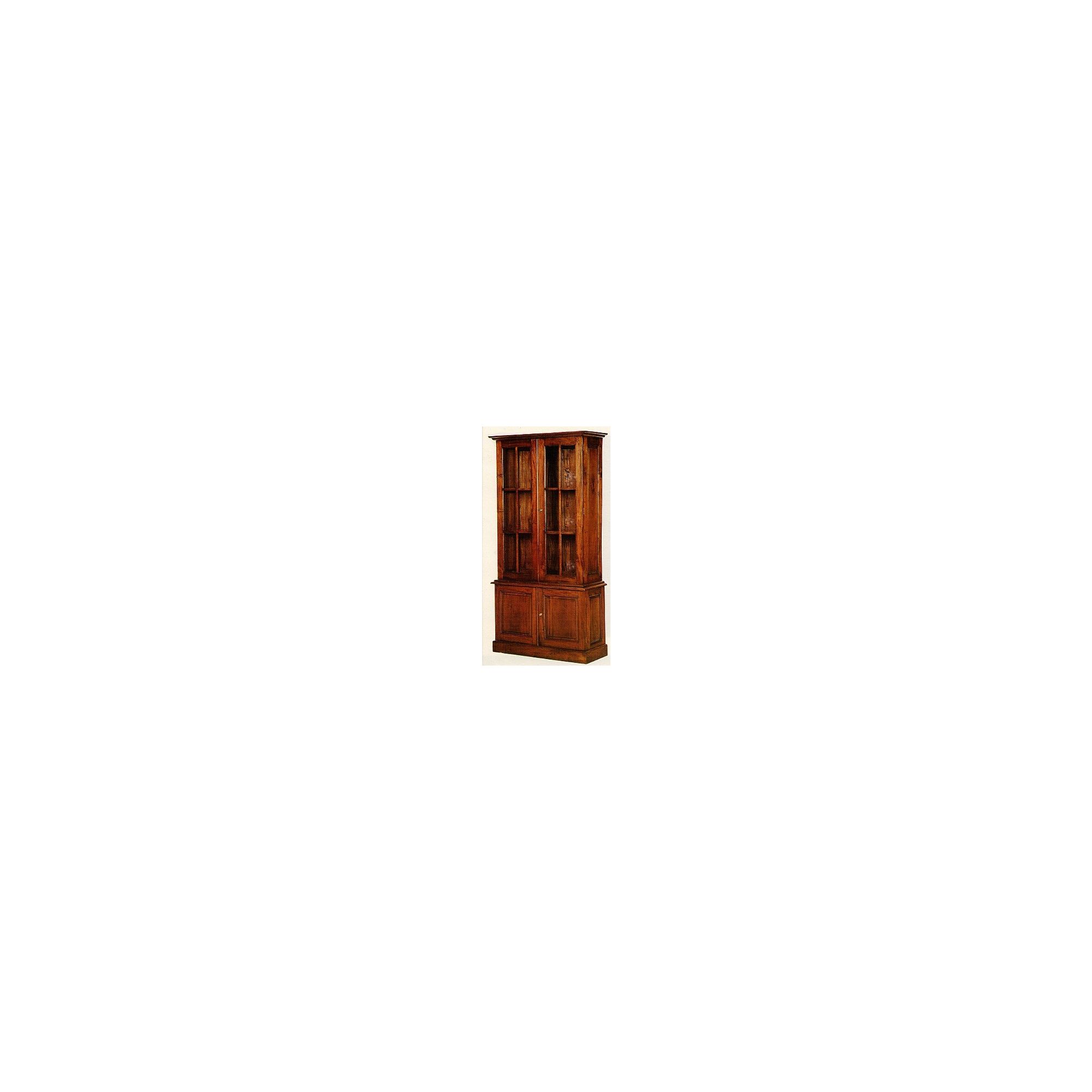 Anderson Bradshaw Victorian Tall Glazed Bookcase in Mahogany at Tesco Direct