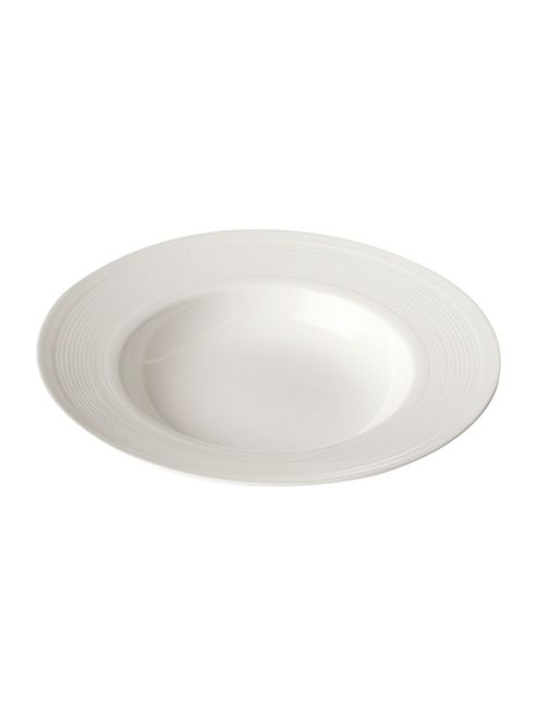 Image of Casa Couture Pavilion Soup Plate In White