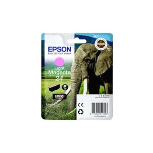 Image of Epson Singlepack Light Magenta 24 Claria Photo Hd Ink