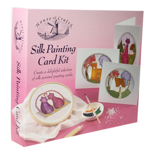 Image of Hc410 Silk Painting Card Kit